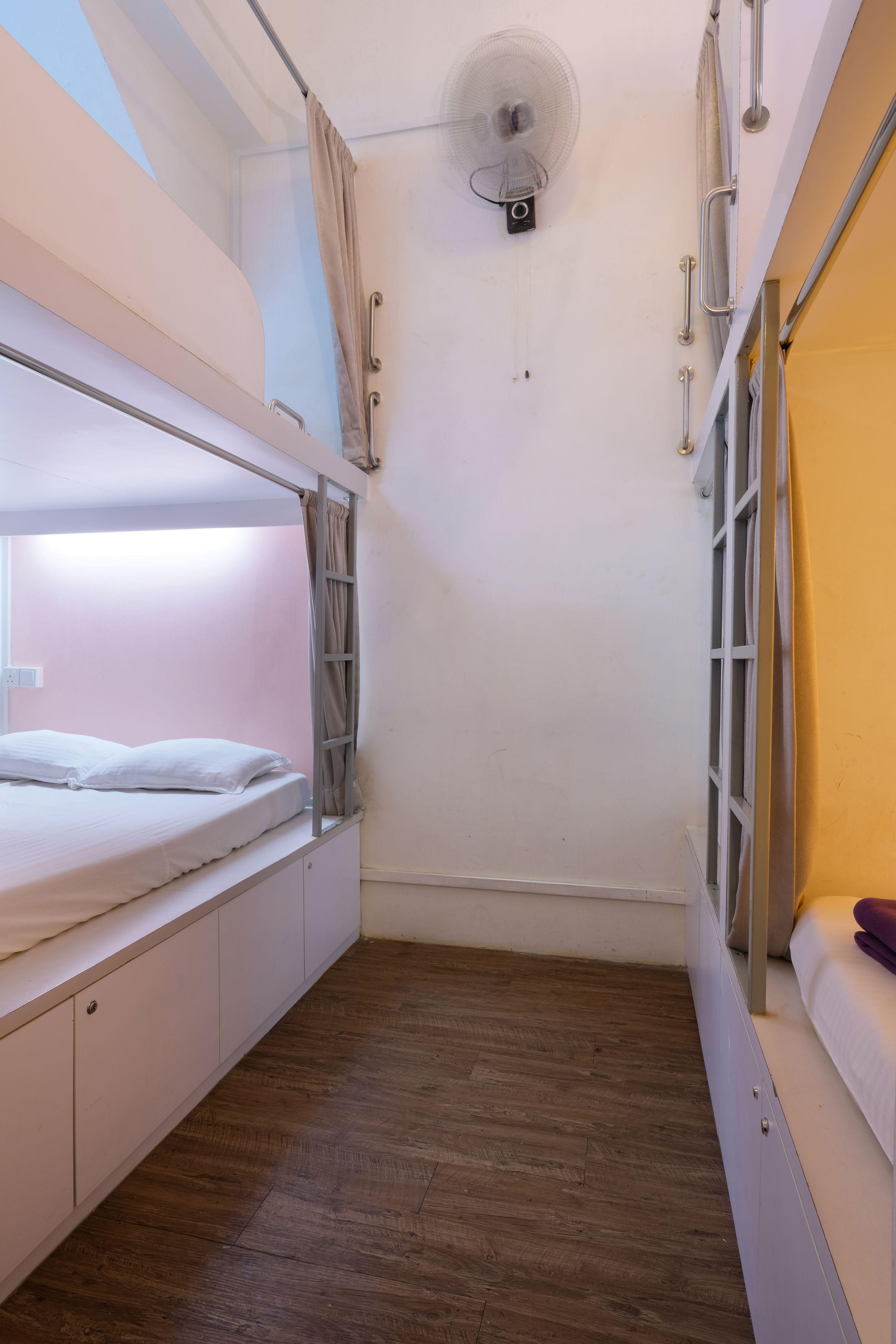 Double Bed Female Section of Mixed Dorm